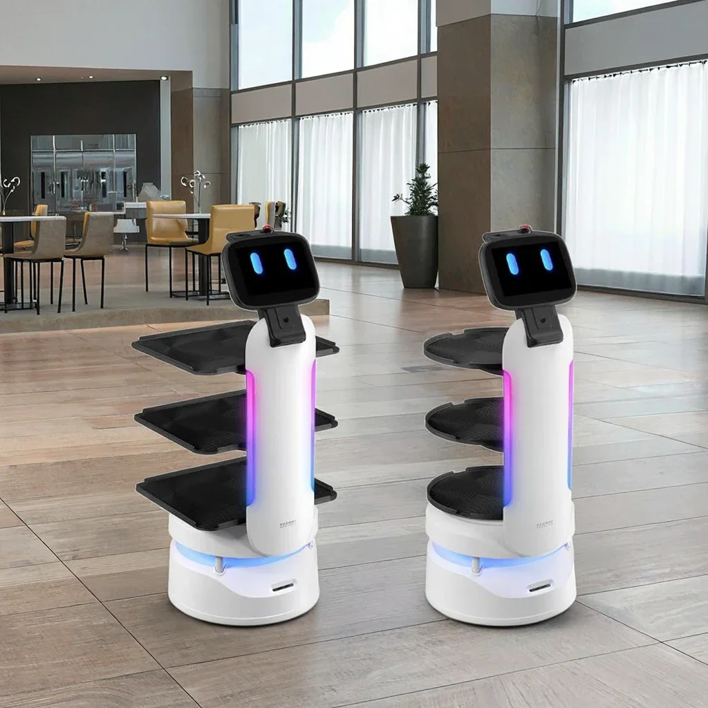 Open Smart Food Delivery Robot Intelligent Voice Interaction Waiter Service Robot