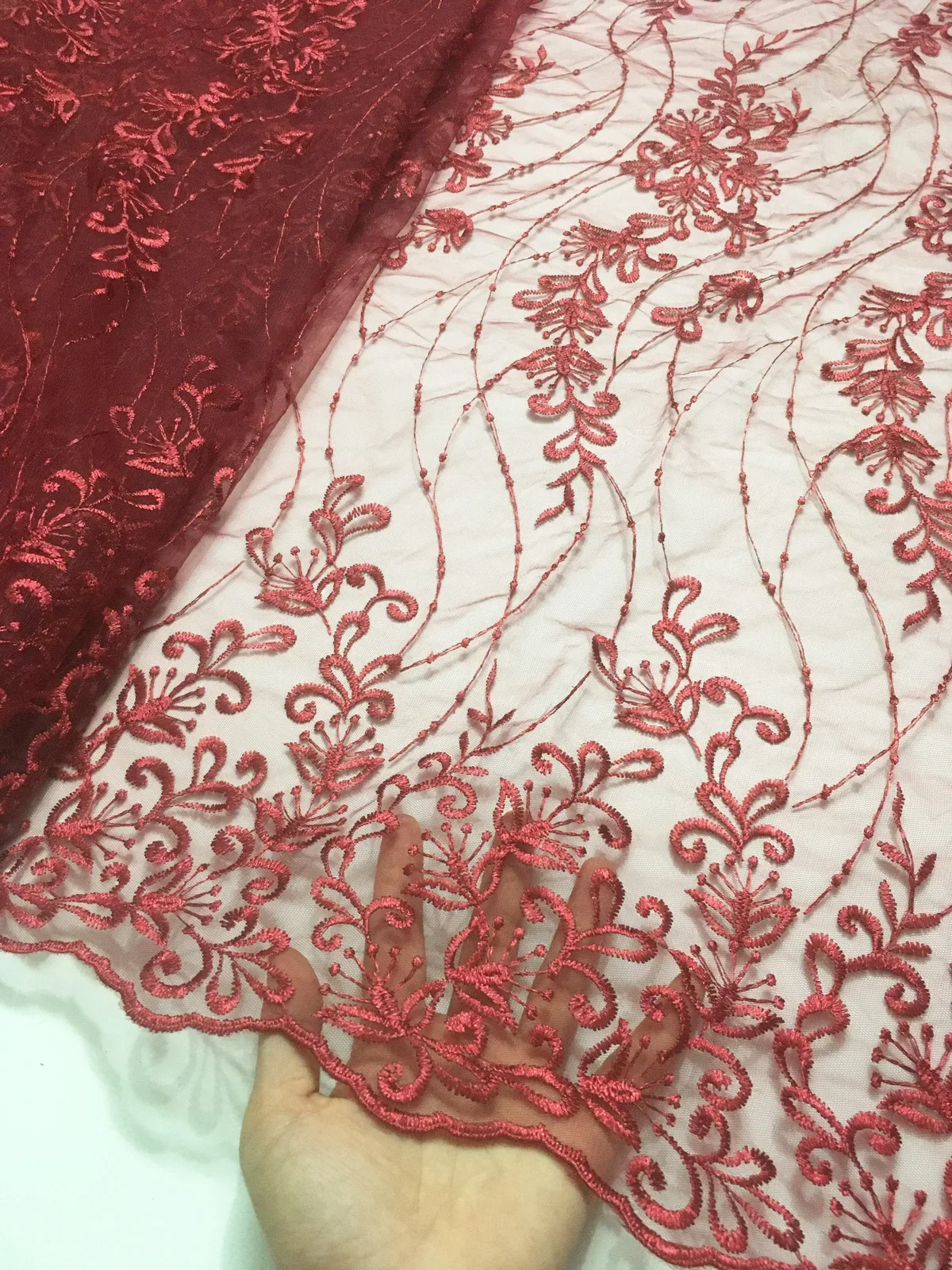 2023 Latest Cheap French Lace Fabric 5 Yards High Quality African Lace Nigerian Fabric For Wedding Party Dress Diy Sew LPP05A