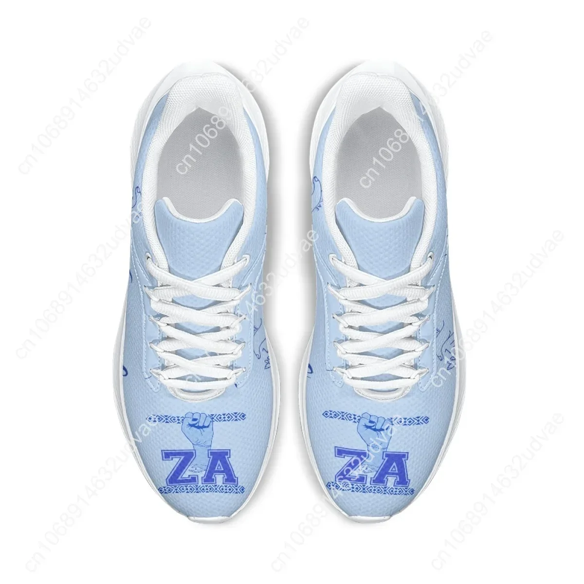 Zeta Amicae Print Casual Flat Shoes for Women Friends of Zeta Outdoor Sports Running Shoes Summer Comfort Breathable Sneakers