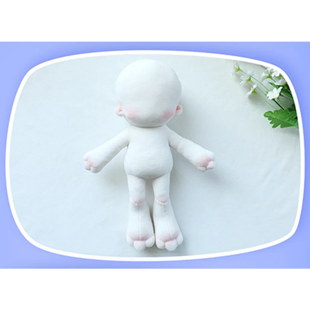 Doll Beast Naked Humanoid Cute Dress up No Properties Toys Stuffed Children Present Unfinished Plush Self Assembly