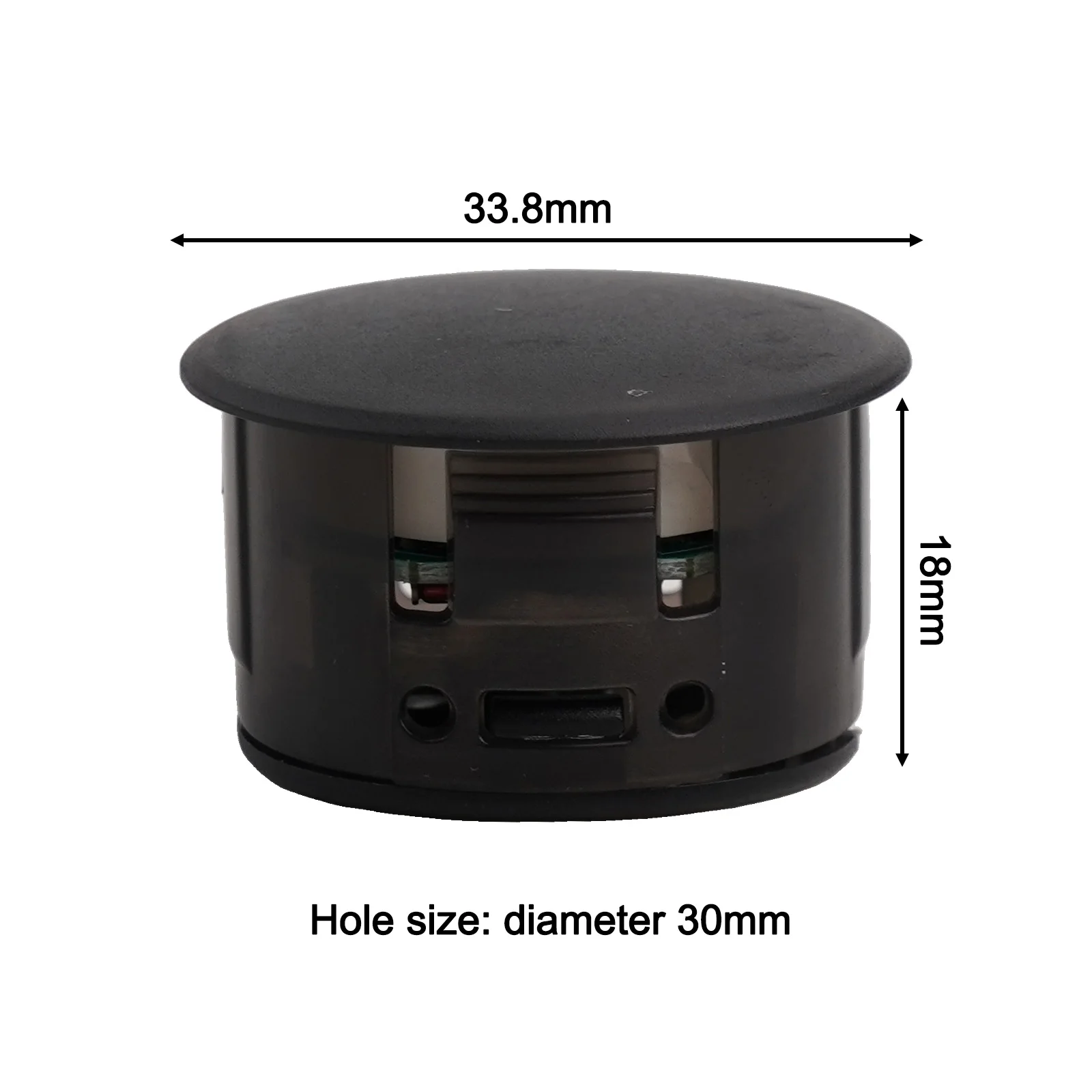 Digital Display Voltmeter Car Voltage Meter For Car Voltage Monitoring Compact And Portable Inversely Protective