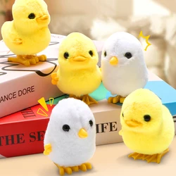 Canard jaune jetable pour enfants, poussin sautant, jouets à remonter mignons, Fidget horaire, cadeaux de fête de Pâques pour bébé