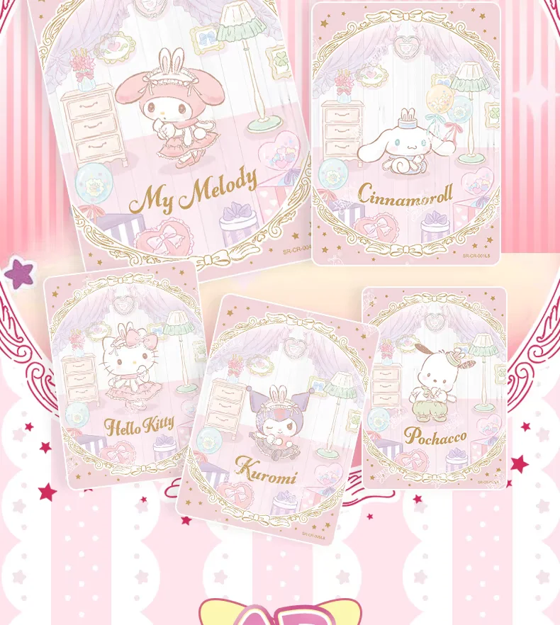 KAYOU Original Authentische Sanrio Exquisite Sammelkartenkollektion – PR Hello Kitty Sammelkartenspielzeug als Weihnachtsgeschenk – Detail 26