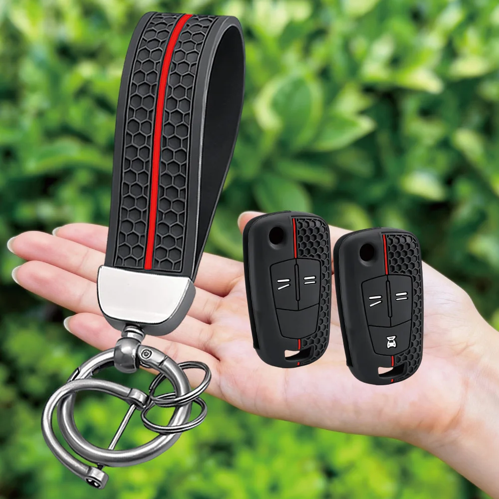Car Remote Key Cover Case Shell Keychain for Opel Vauxhall Astra J Corsa D Insignia Vectra C Zafira Signum Accessories 2/3 BNT