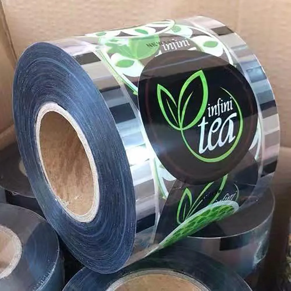 Imagem -05 - Filme de Vedação de Leite Rolo de Filme de Selo de Xícara de Chá Bubble Boba Tea Sealing Printing Material Saudável para Copos Plásticos 3000 Pcs