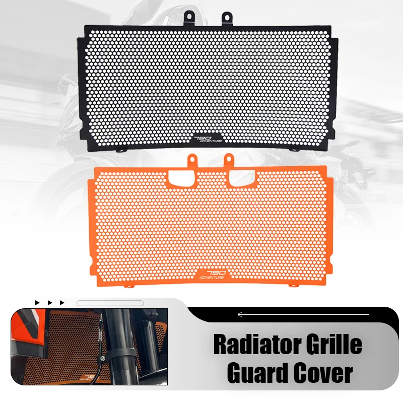 

For 790 890 ADV 790 890 ADVENTURE S R 2019-2020 2021 2022 2023 2024 2025 Radiator Guard Radiator Grille Guard Cover Protection