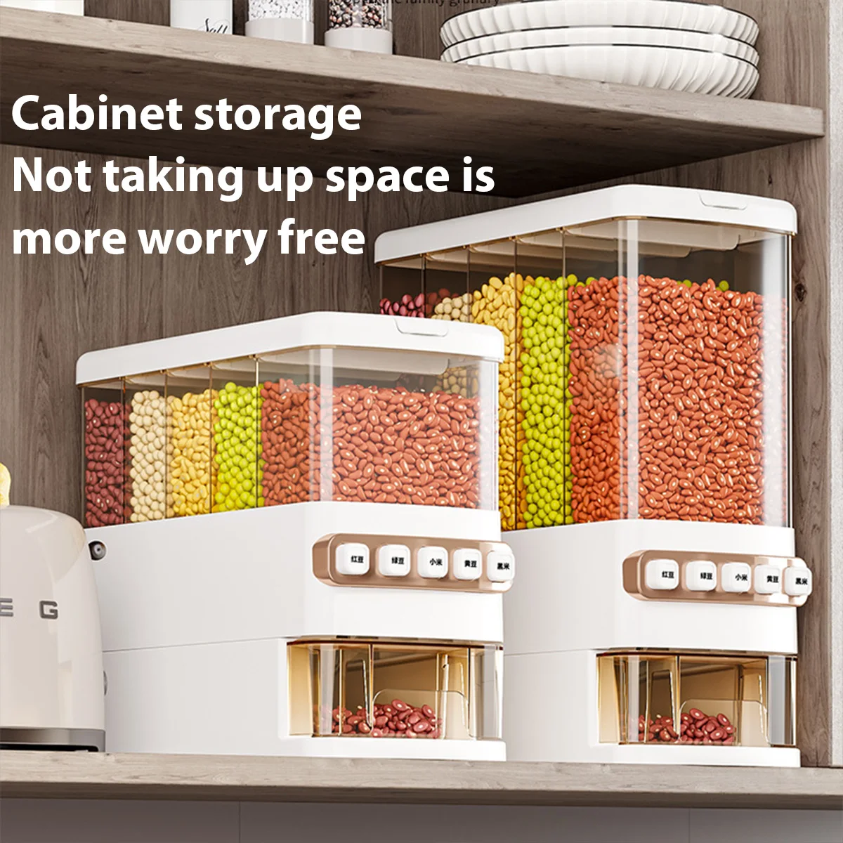 27.6ポンド/16.5ポンド 防虫米収納、5ゾーン収納容器 - Food Storage Zone のレビューと価格