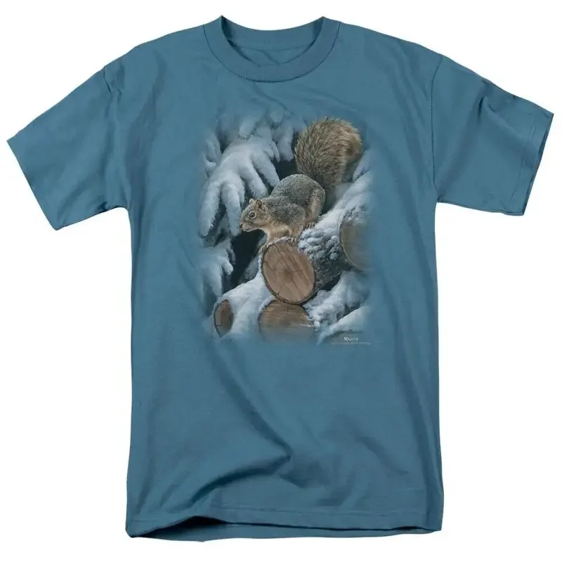 Wild Wings Wood Pile Squirrel T Shirt
