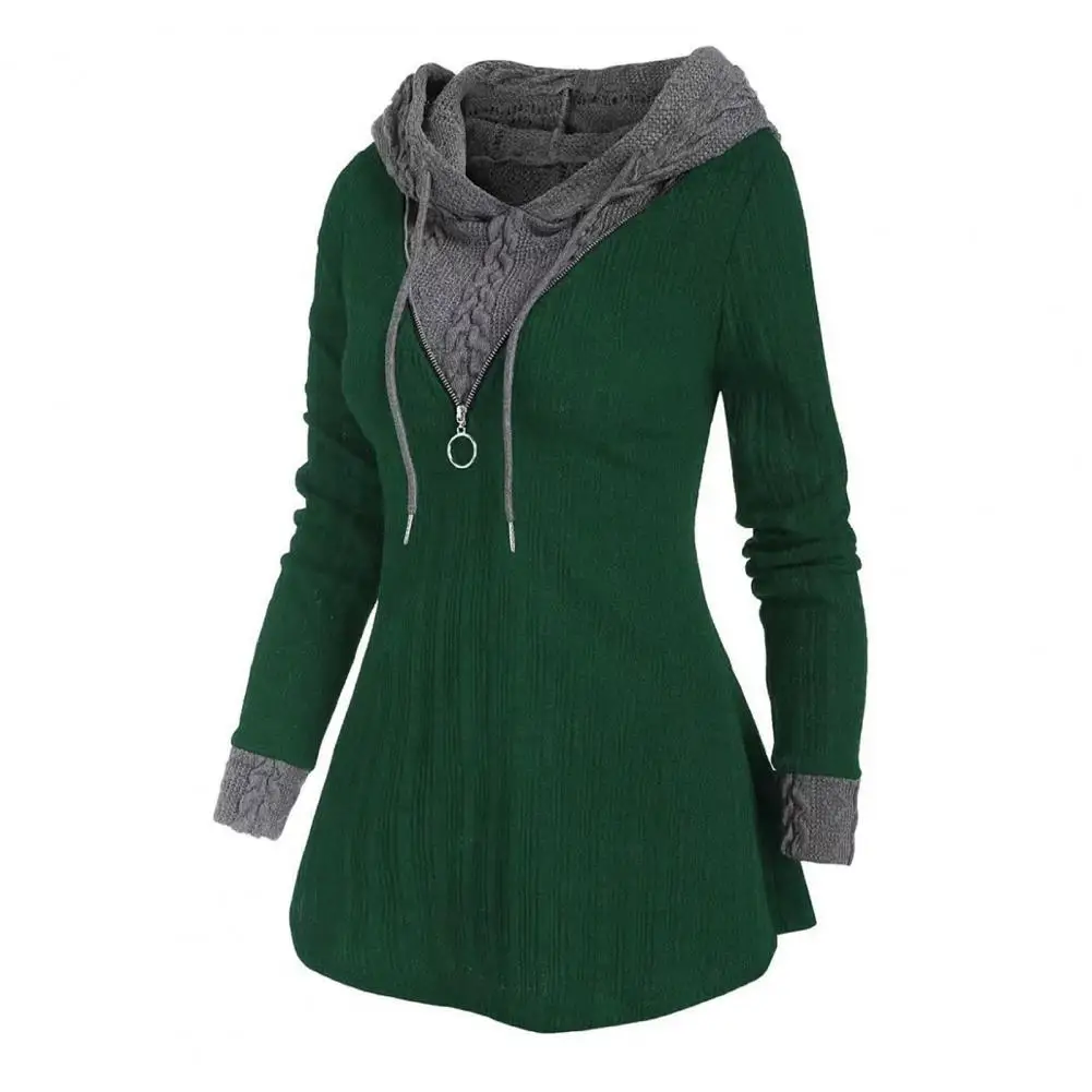 Women Pullover  Windproof   Women Blouse Women Hooded Sweatshirt Winter Clothing