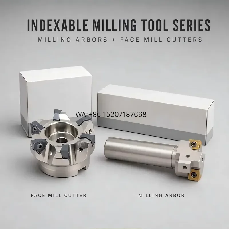 Wmwmnu for FME02 CBN 75 Degree Fine Finishing Cutter Head With Wiper Inserts Indexable Face Milling Cutter