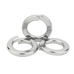 GB859 304 Stainless Steel Light Spring Washer Split Lock Elastic Gasket M2 M2.5 M3 M4 M5 M6 M8 M10 M12