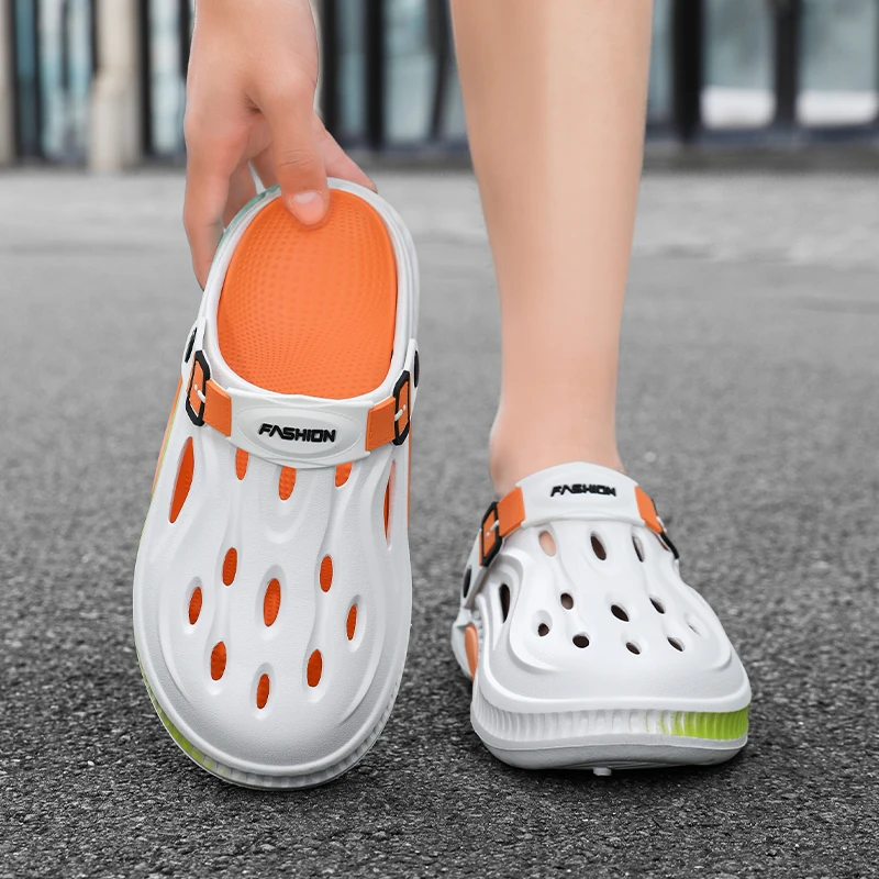 Baotou-Hausschuhe für Damen und Herren, Sommer-Outdoor-Bekleidung, Wading-Outdoor-Sport- und Strandsandalen – Detail 7