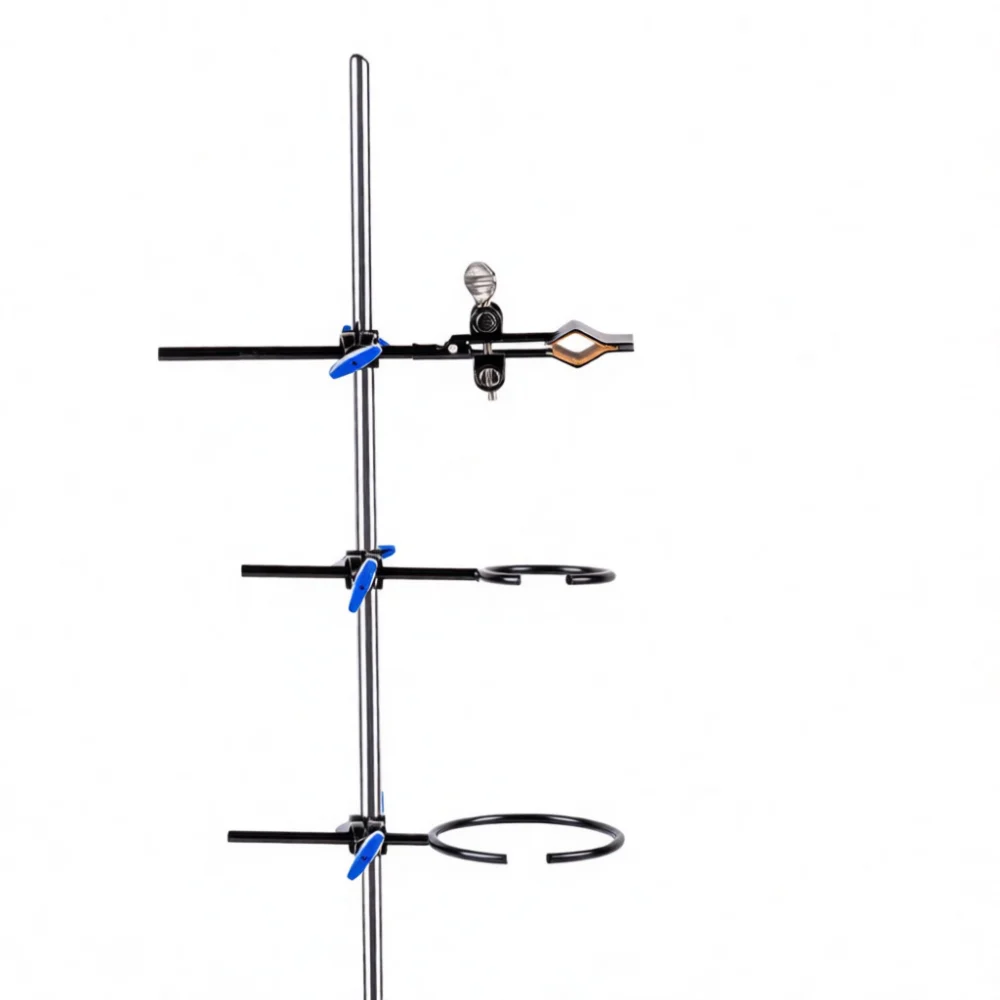Chemistry Lab Iron Stand Base Support Clamp Holder Titration Apparatus Scientific Research School Teaching Durable Equipment Too