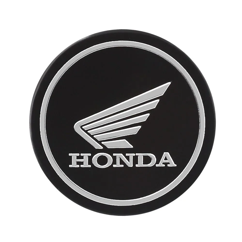 2PCS Metal Honda Sticker Wing Logo Motorcycle Tank Decal