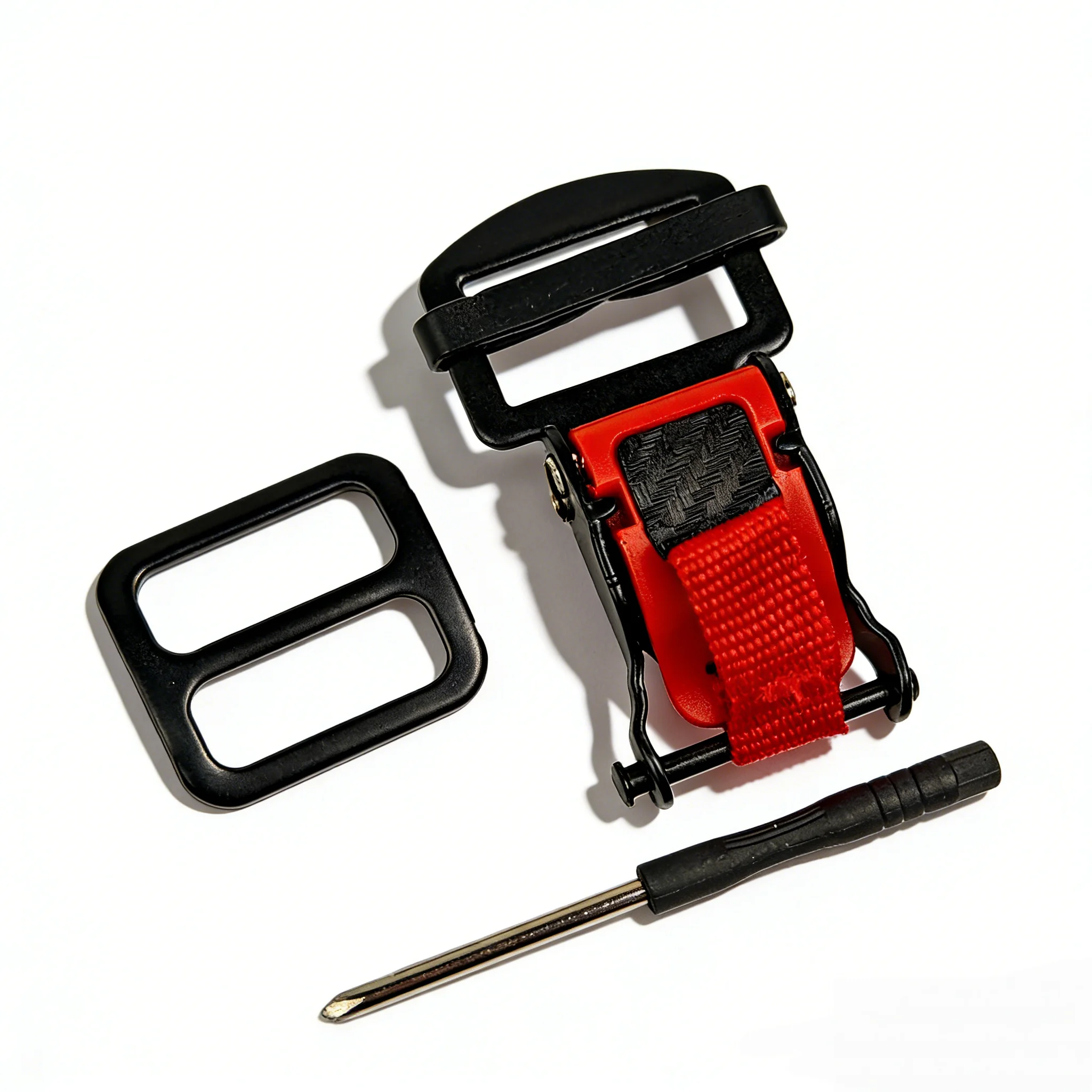 

Double D-Ring Buckle Converter Fit for Full Face Open Face Motorcycle Helmets Easy Installation Motorcycle Helmet Accessories