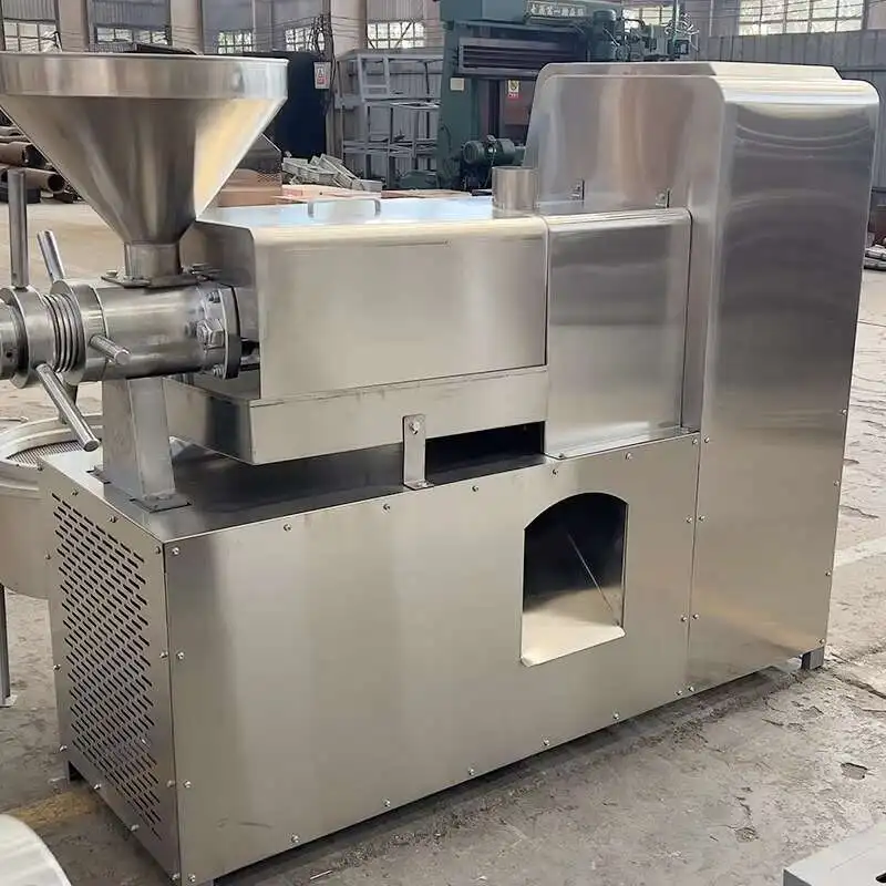 Hot Sale Stainless Steel Small Spiral Fully Automatic Commercial Press, Peanut Rapeseed Oil Press And Filter Integrated Machine