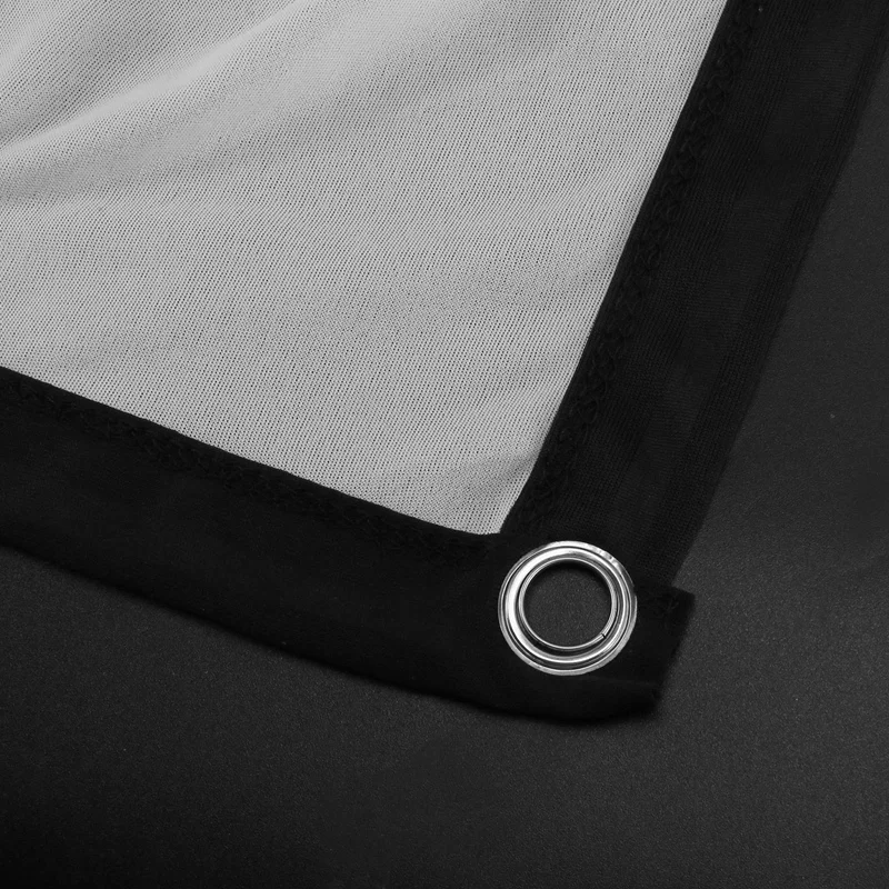 100 Inch 3D HD Projector Screen 16:9 Anti-Crease Projection Movies Screen Canvas For Home Theater Outdoor