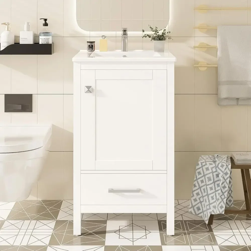 Bathroom Vanity with Sink Combo, 20