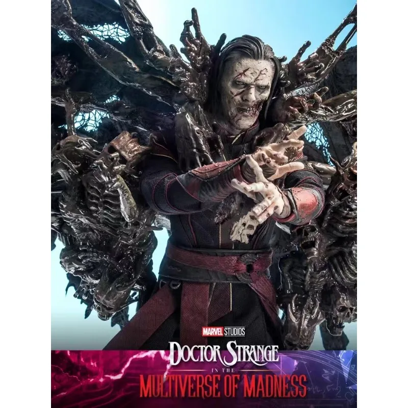 Hottoys-figuras de acción originales en Stock HT MMS654, Doctor Strange zombie 1/6, película de cómic de Marvel, conjunto completo, juguetes de modelos coleccionables