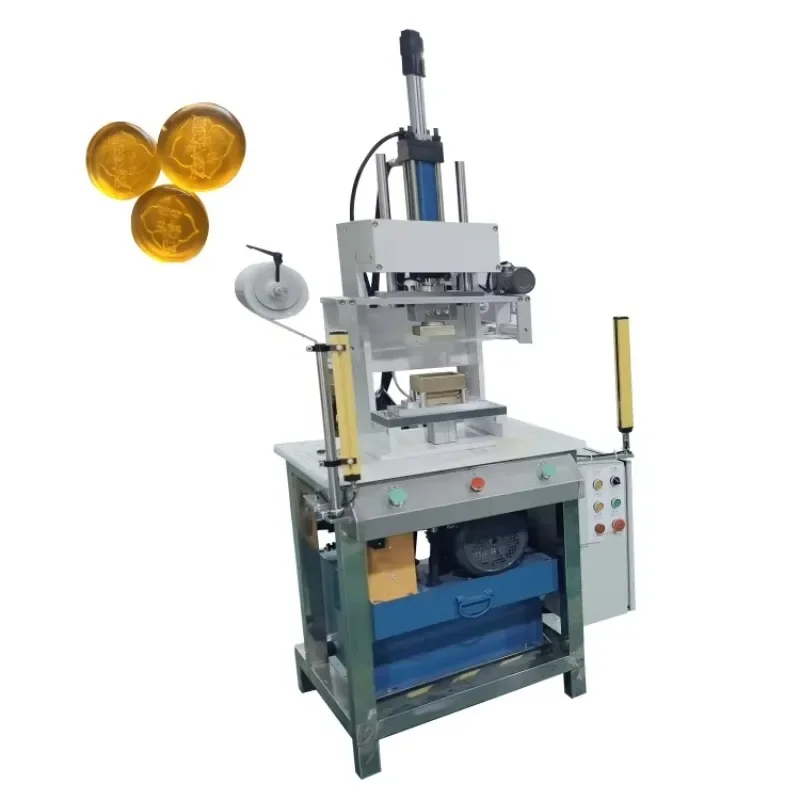 bar Moulding Machine Automatic Soap Press, Bath Soap Maker, Solid Soap Printer and Free Mold