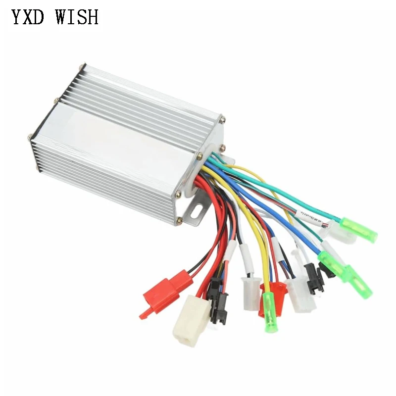Electric Bike Brushless DC Motor Controller 36V/48V 350W For Electric Bicycle E-Bike Scooter Brushless Motor Speed Controller