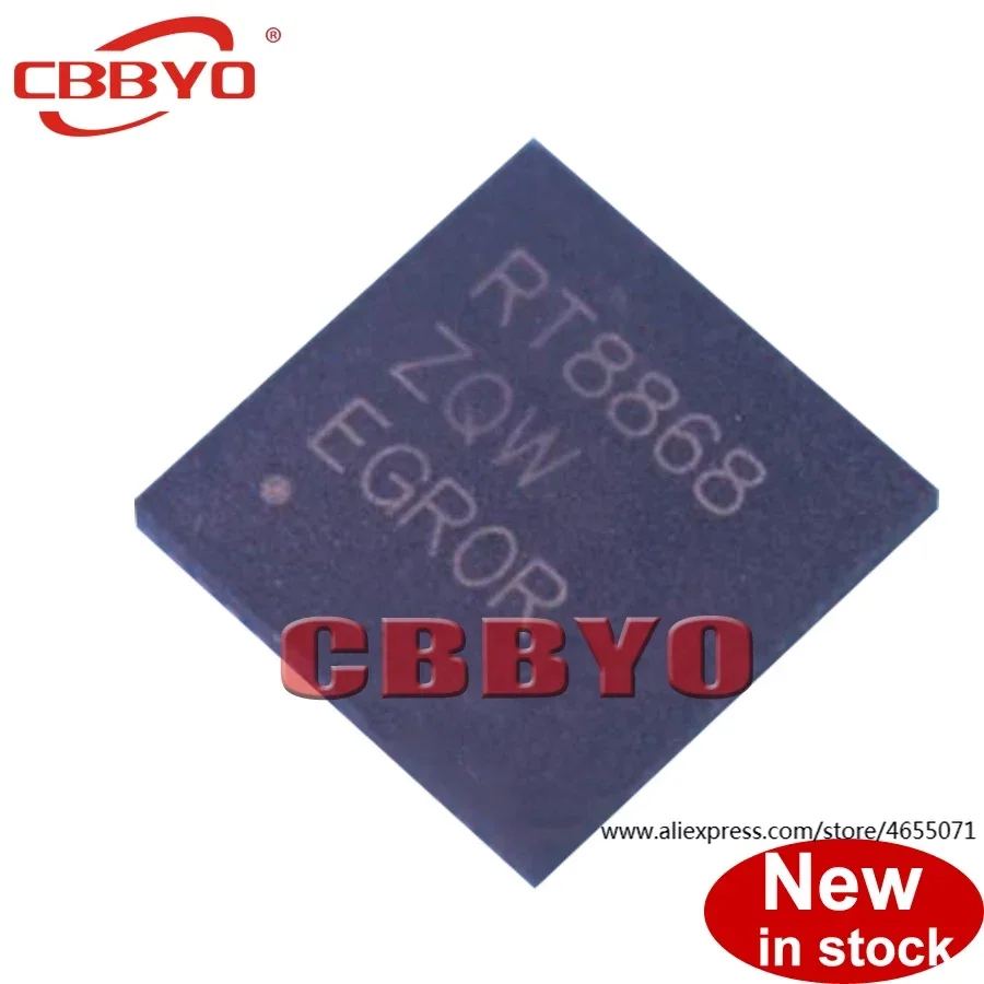 

(2-5piece)100% New RT8868 RT8868ZQW QFN-48 Chipset