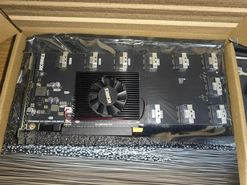 

Плата расширения plx88096 PCIE4.0