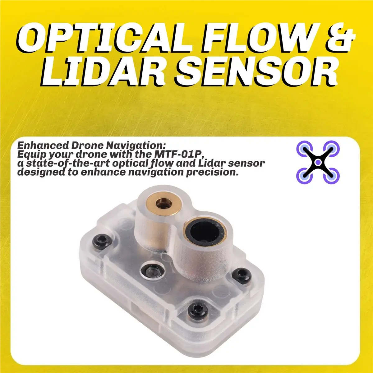 DT77 MicoAir MTF-01P Optical Flow & Lidar Sensor for Drones UAV Indoor Positioning Module Navigation Module INAV-MTF-01P
