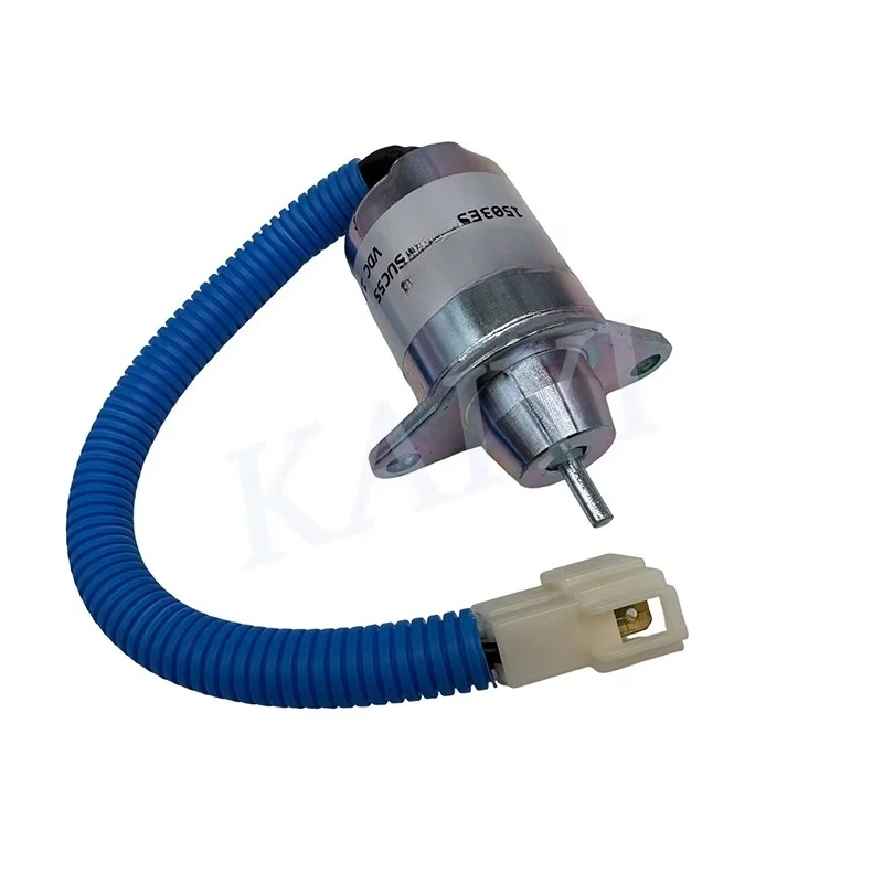 Fuel Shutoff Solenoid 12V Stop Solenoid 1503ES-12S5SUC5S SA-4562-T SA-4920 119653-77950 for 4TNV94L 4TNV98L 4TNV106