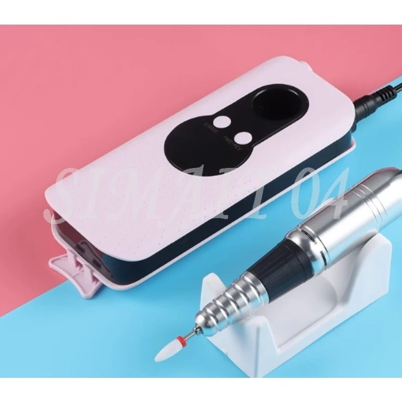 

Portable Nail Drill Machine 35000rpm M6 Rechargeable Pedicure Electric Polishing Manicure Tool Strong Nail Care