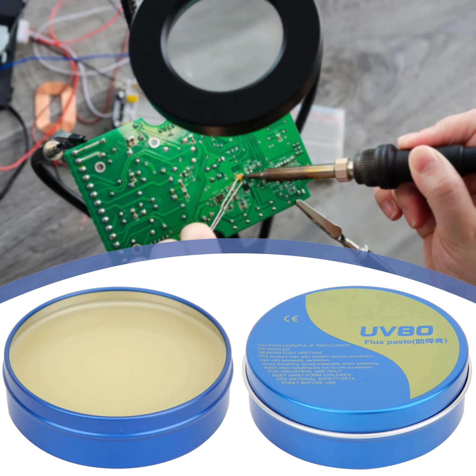 Rosin Soldering Flux-Paste 50g Soldering-Flux Paste PCB Rosin Mechanic Welding DIY High-Intensity Solder for Welding SMDs PCB