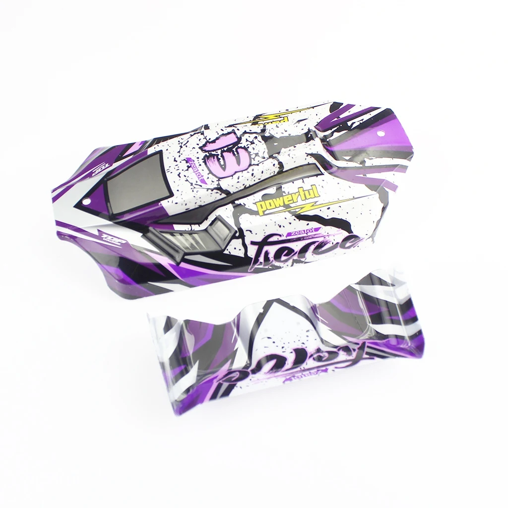 for Wltoys 124019 1/12 RC Car Upgrade Parts Car Body Shell Car Cover Tail Wing Spare Accessories image 2