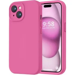 Full Body Protective Case for IPhone 15Pro Max 14 13 12 Wireless Charger Liquid Silicone Soft Microfiber Lining Shockproof Cover