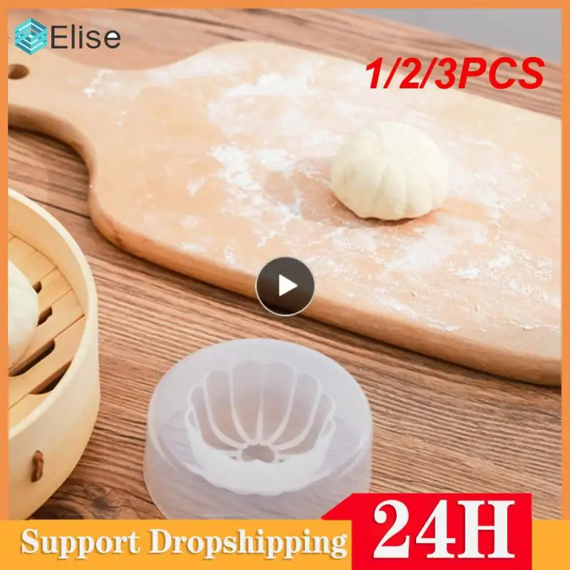 1/2/3PCS Chinese Baozi Mold Pastry Pie Dumpling Maker Steamed Stuffed Bun Making Mould Bun Makers Kitchen Gadgets Baking