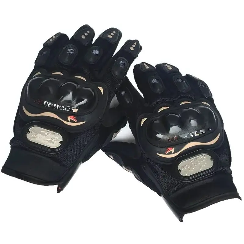 Summer Motorcycle  Anti-fall Gloves Outdoor Cycling Riding Breathable Motorcyclists Accessories Mesh Dirt Bike Antiskid Glove