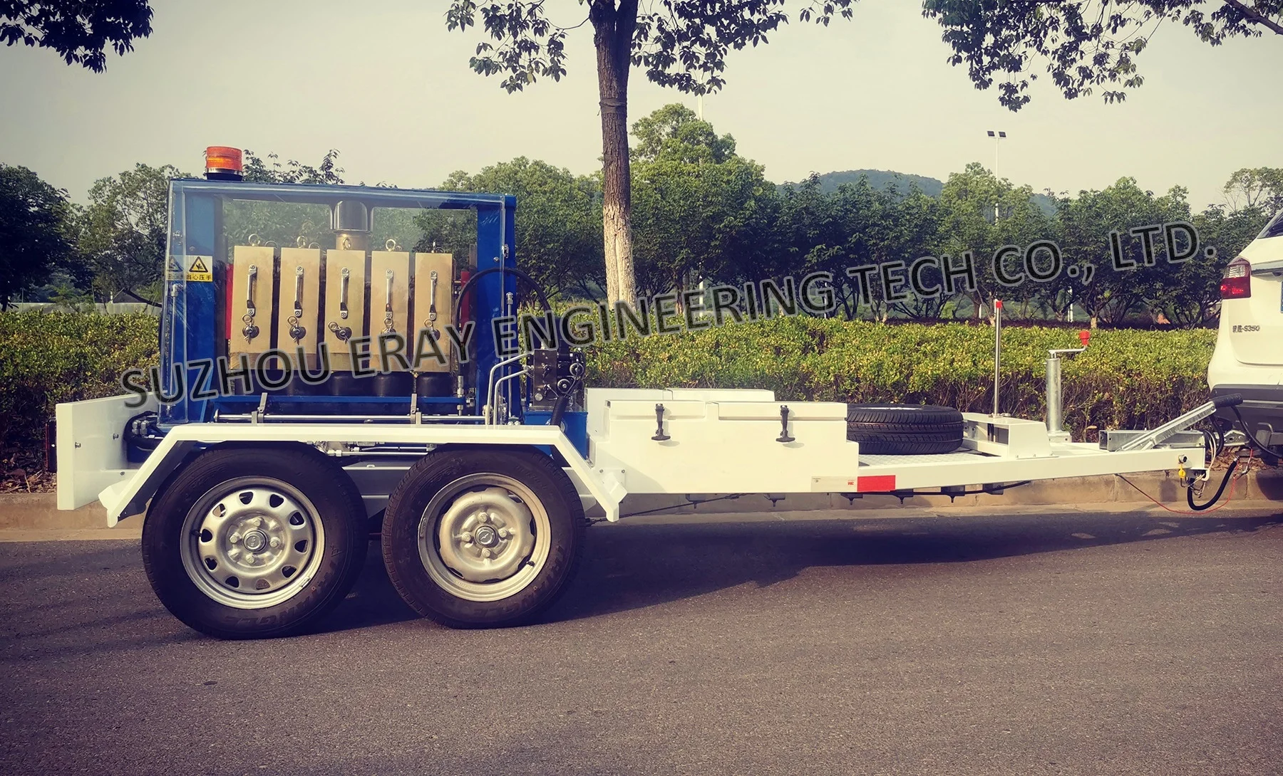 ERAY-HWD-TM250N Automatic Falling Weight Deflectometer Heavy Drop Weight Reliable Testing Accuracy Good Testing Repeatability