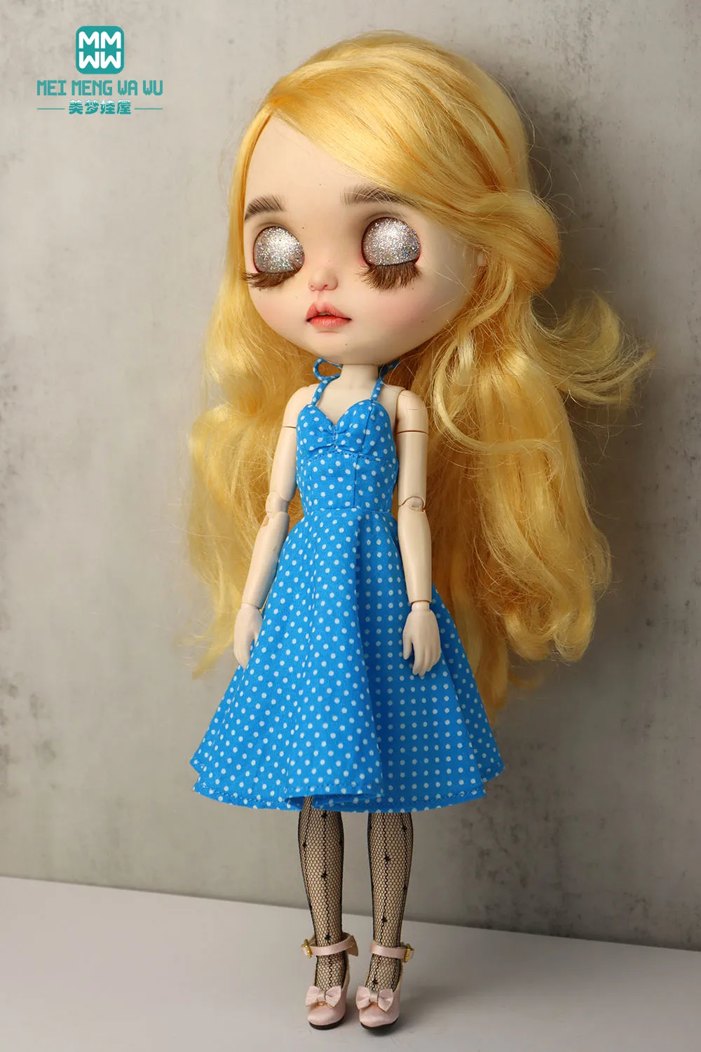 NEW 28-30cm Blyth Azone OB22 OB24 Doll Clothes Fashion Suspender Skirt Halter Dress