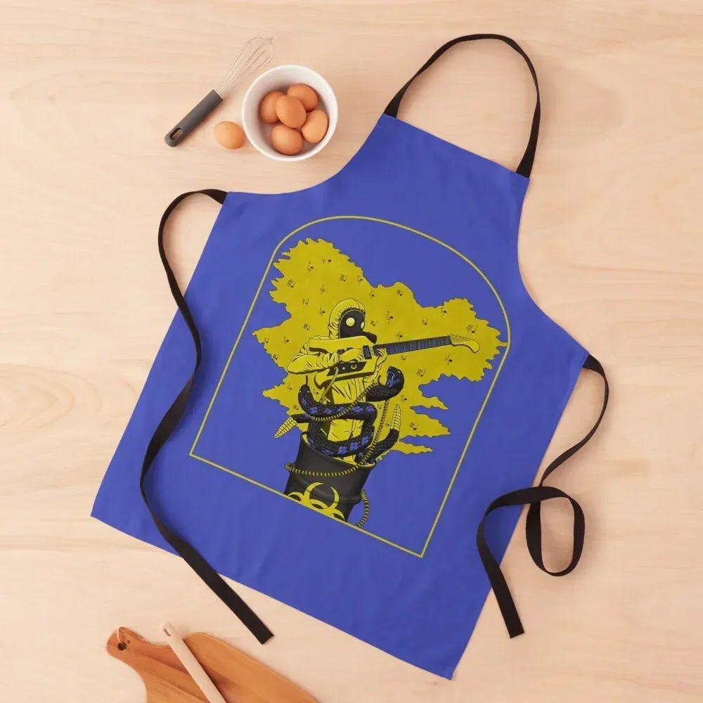 King Gizzard and the Lizard Wizard Flying Microtonal Banana Apron Chef Accessory men For Women Kitchen Apron