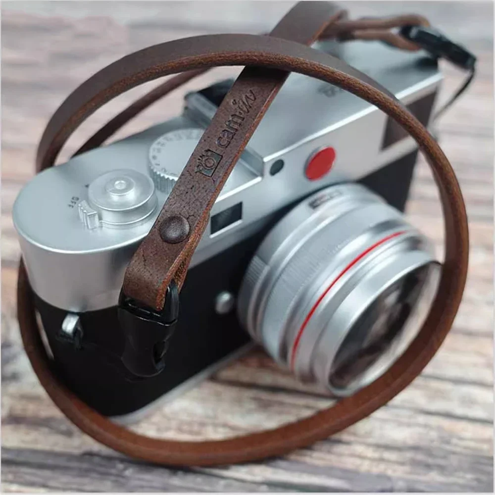 Quick Release Genuine Leather Camera Strap Micro Single Photography Camera  Neck Shoulder Strap Suitable For Ricoh GR