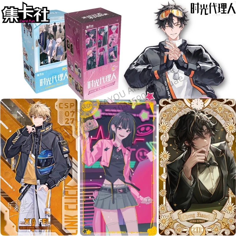 

Card.Fun Link Click Future Time and Time Imprint Collection Card Genuine Original Box Card Anime Peripheral Children's Gift