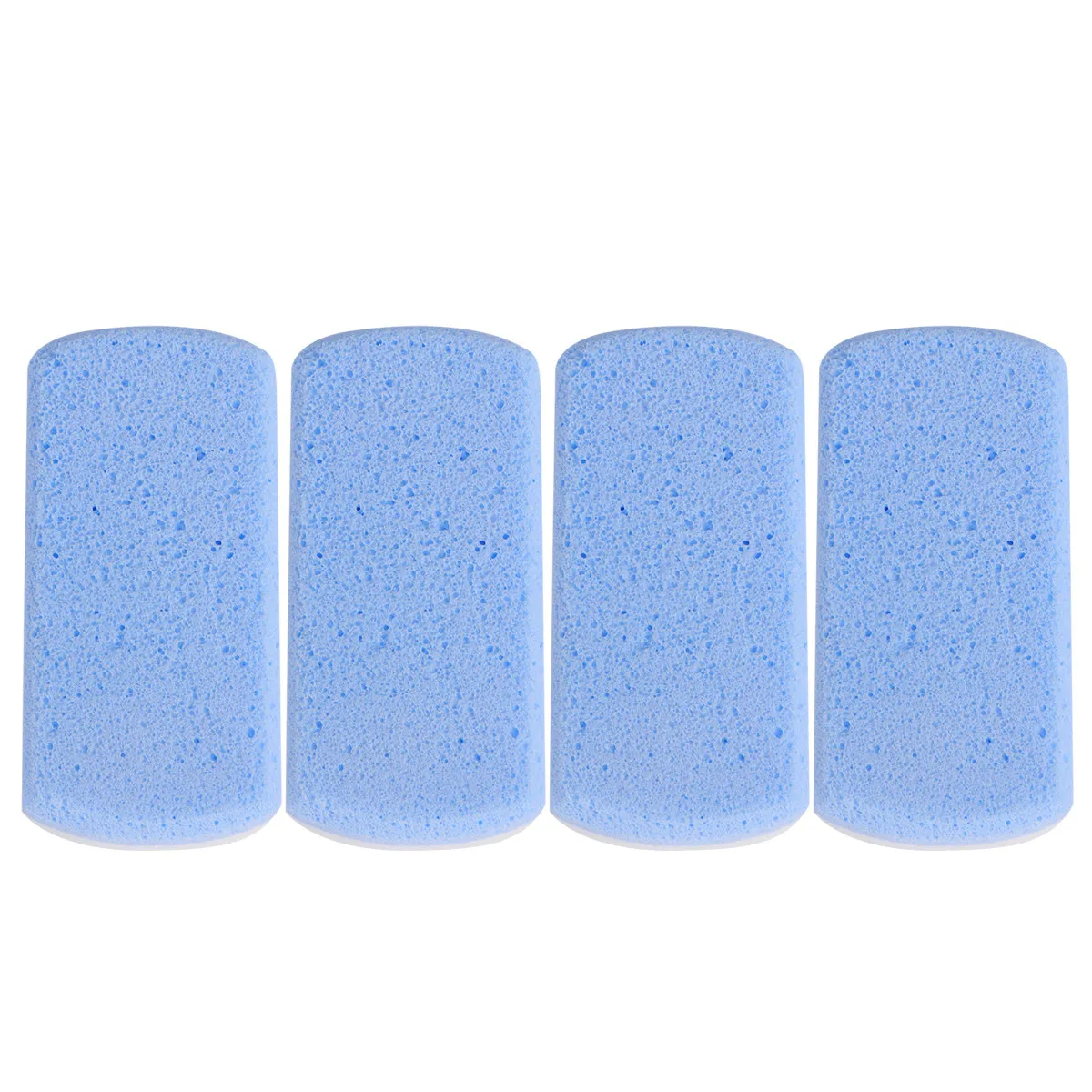 4Pcs Glass Foot File Double Color Callus Remover for Dry Cracked Heels Pedicure Stone Dead Skin Remover Foot Rasp Ergonomic