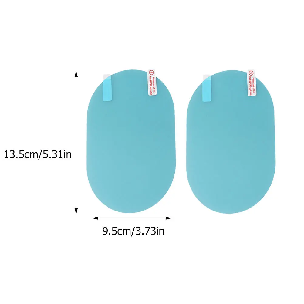 سيارة مرآة الرؤية الخلفية فيلم مكافحة المطر مكافحة الضباب طلاء واقٍ مقاوم للماء لقيادة الرؤية خدش الغبار #2