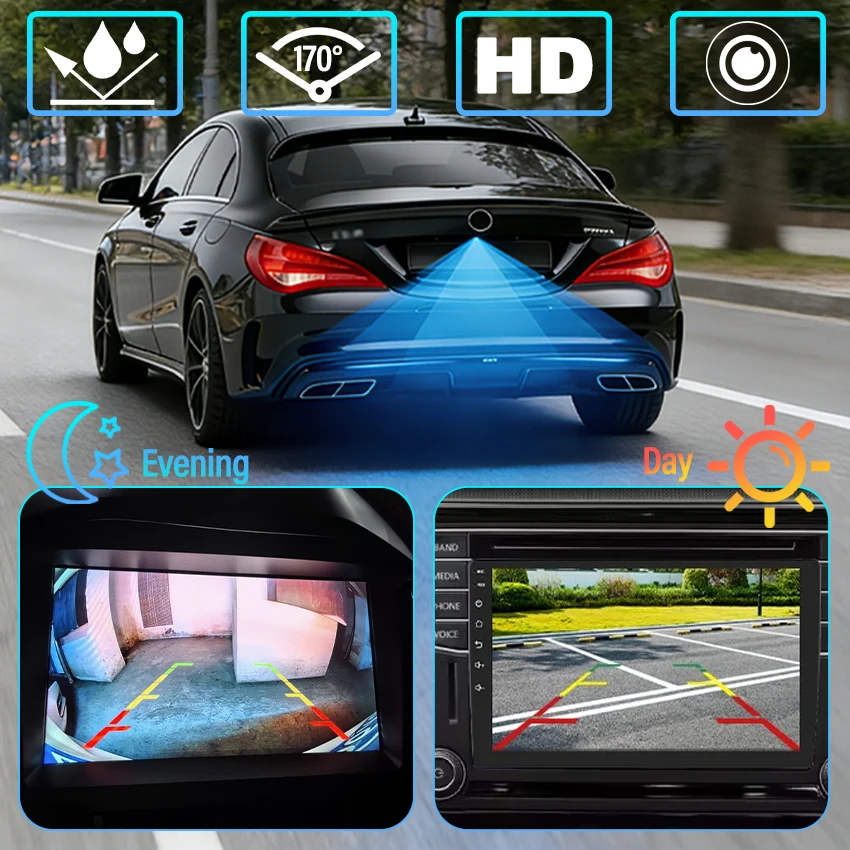 Starlight Night Vision 170° HD 1080X720P Car Rear View Camera For Chevrolet Spark 2005~2019 For Chevrolet Orlando 2010~2017 2018