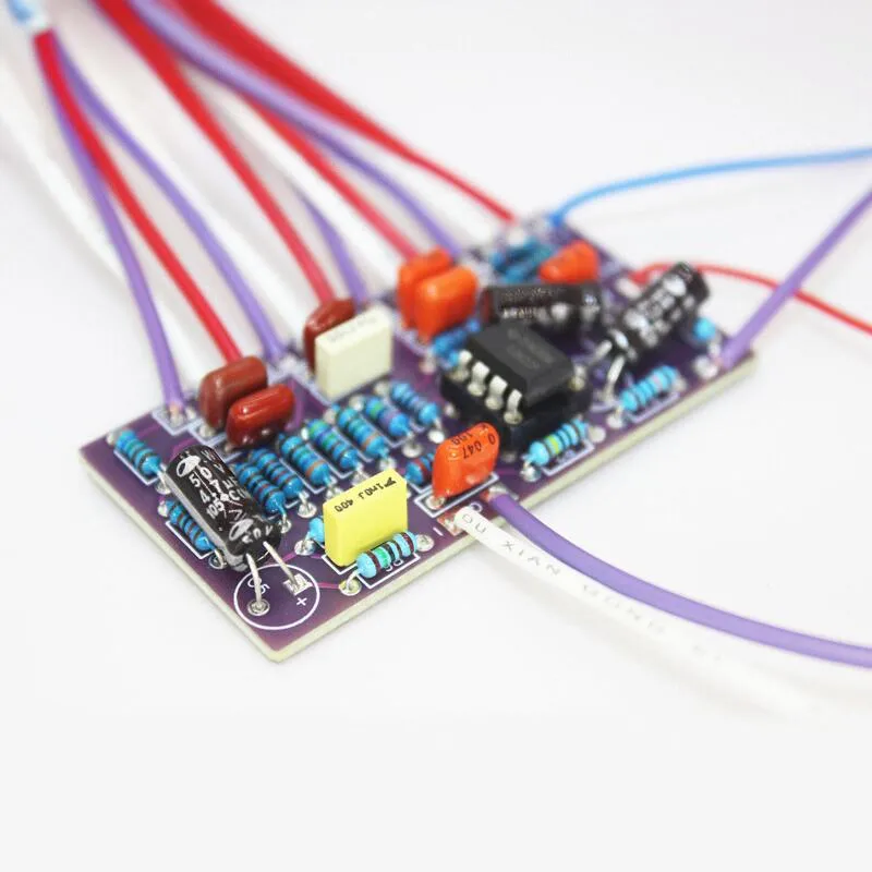 Scheda tono EQ a 3 bande con circuito attivo integrato per la retrofit Fanta Standard Jazz Bass