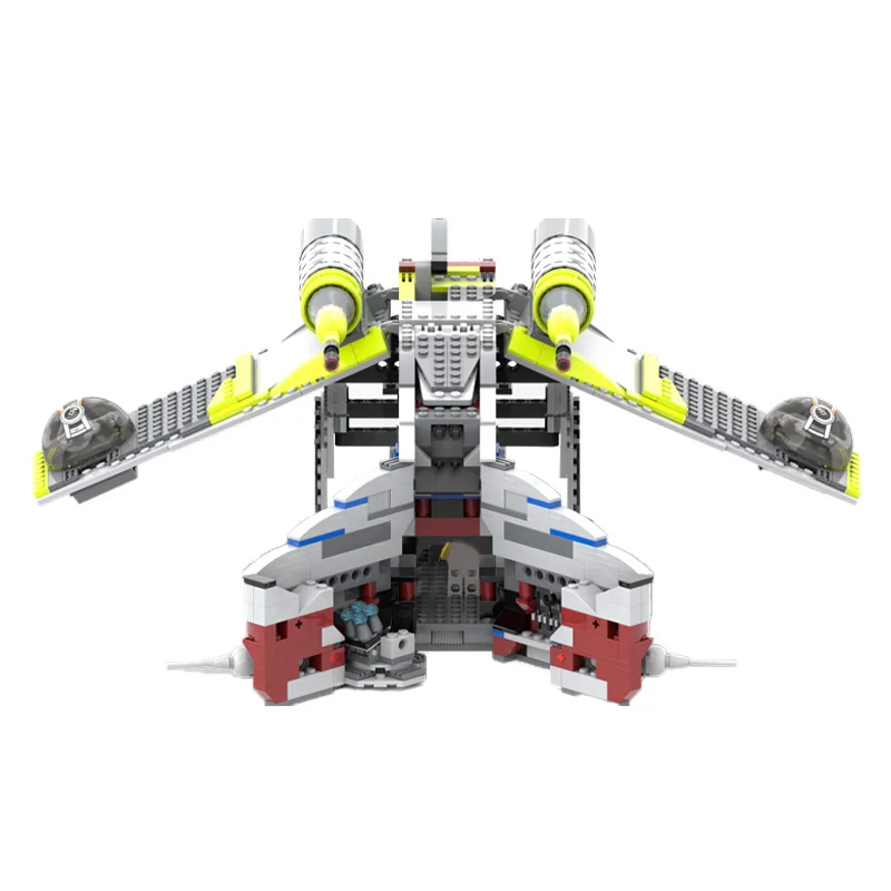 794 قطعة سلسلة معركة النجوم اللبنات القتالية المأهولة هليكوبتر لتقوم بها بنفسك تجميع لعب الأطفال نموذج تعليمي هدية الكريسماس