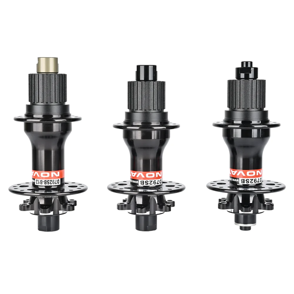 Novatec D791SB D792SB MTB Rennradnabe 24/28/32 Löcher Micro Spline MS XD 12-Gang-Schnellspanner Steckachse BOOST Lagernaben – Detail 25