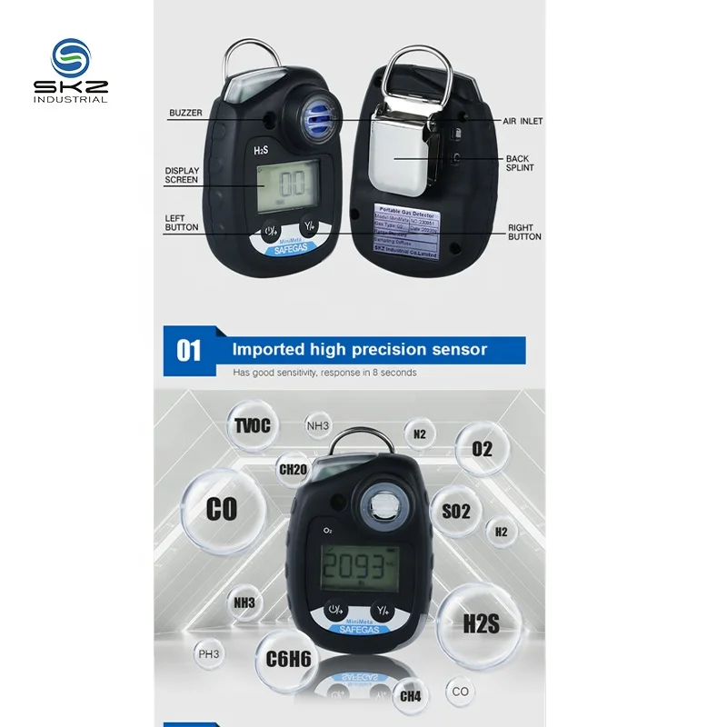 Minimeta-HCL maintenance-free portable explosion-proof smart HCL gas analyzer digital small HCL gas monitor