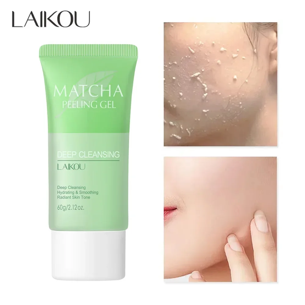 Matcha Exfoliating Exfoliate Peeling Gel Facial Scrub Moisturise  Nourishing Repair Scrubs Face Cream Skin Care