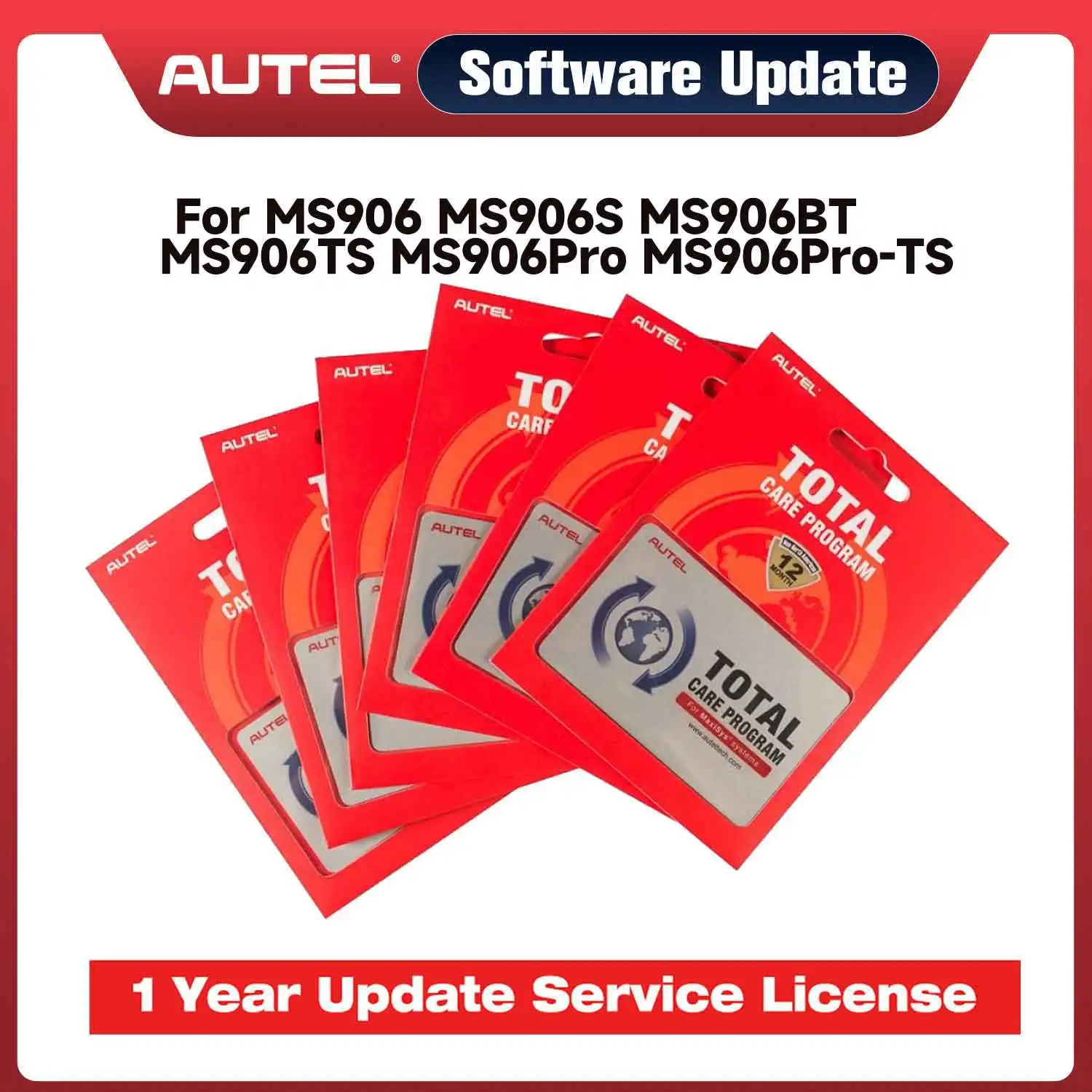 Servicio de actualización Autel de 1 año Software de actualización MaxiCom para suscripción MS906 / MS906S / MS906BT / MS906TS /MS906 ProMS906 PRO-TS