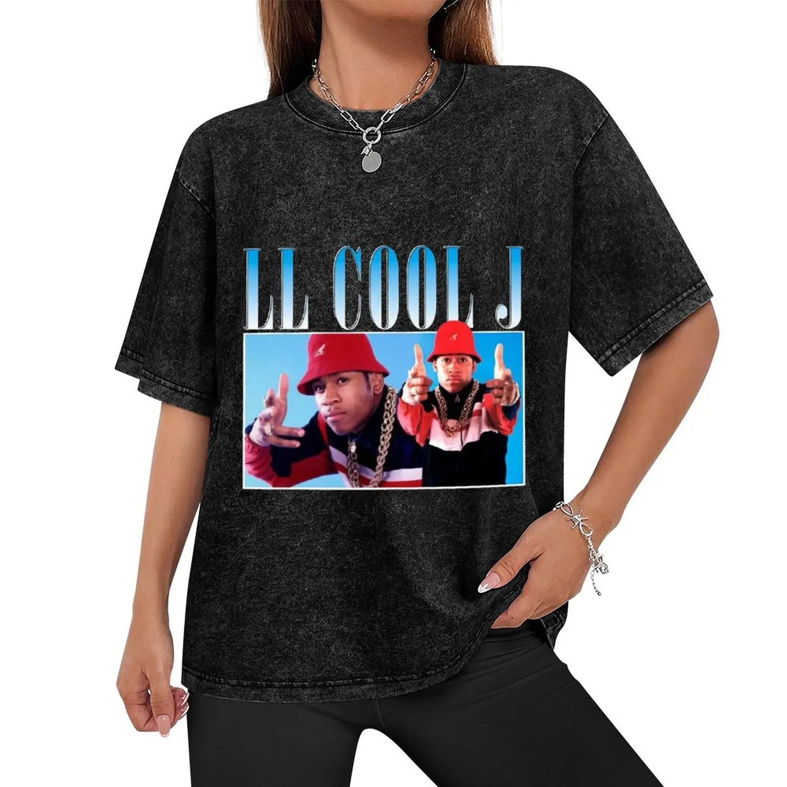 LL Cool J T-Shirt funny costumes quick-drying plus size tops vintage t shirt men